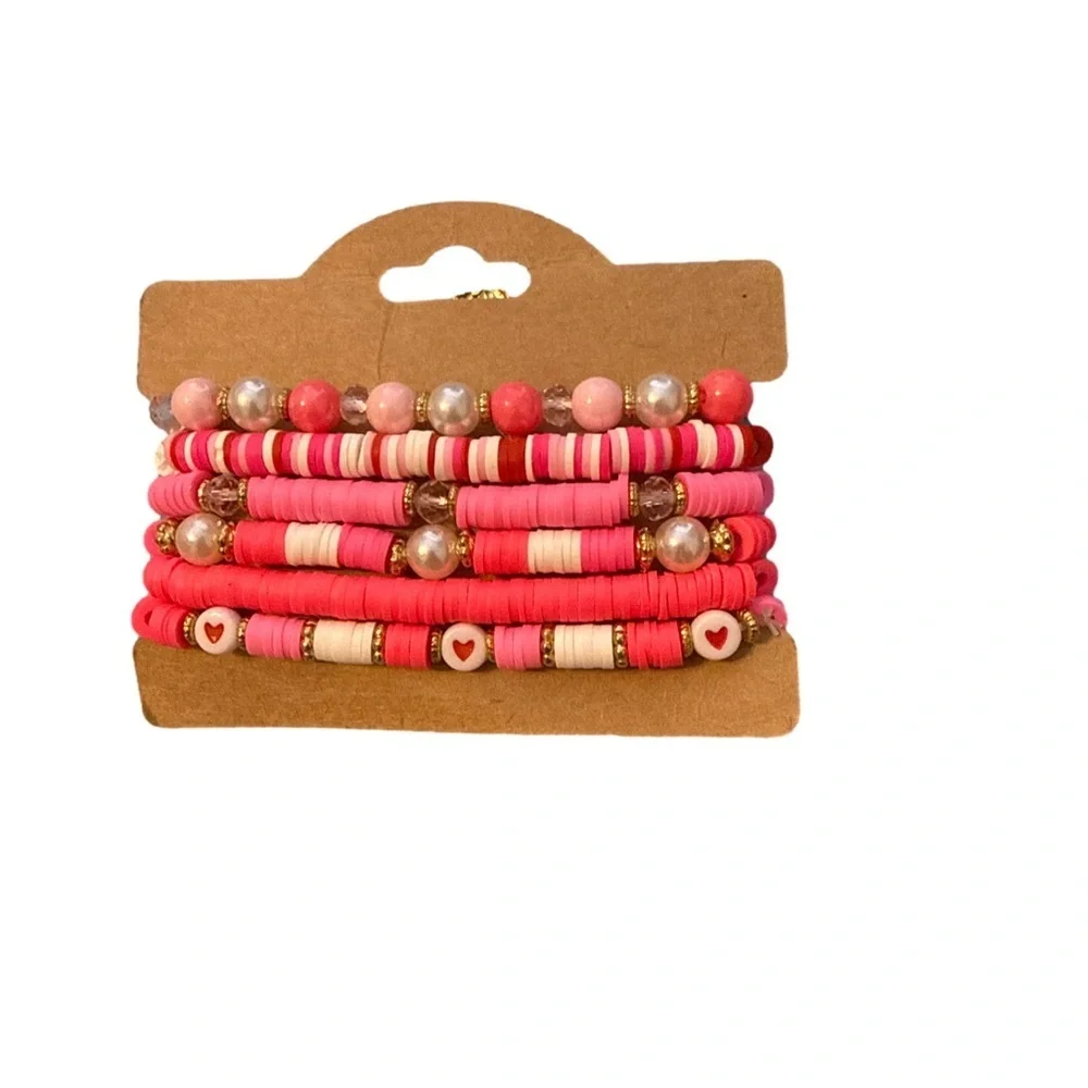 Colorful Beaded Bracelet Set